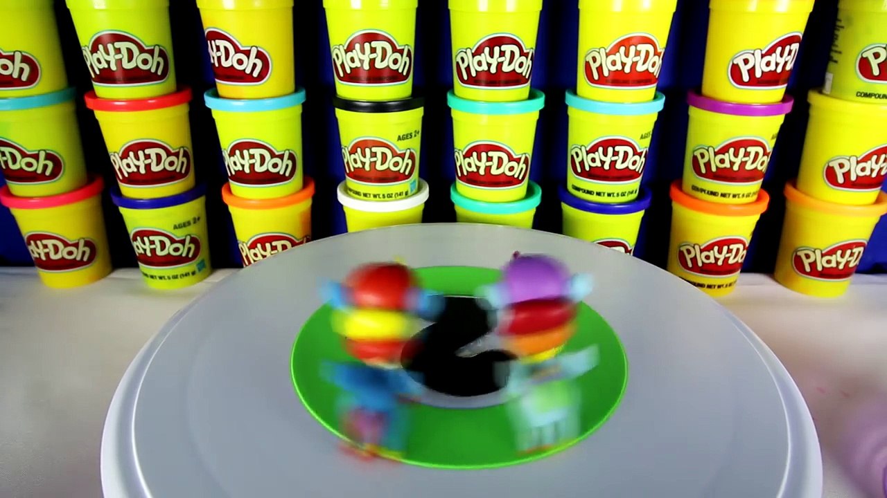 Learn to Count Numbers with 10 Giant Surprise Eggs Play-Doh - Counting Toys from 1 to 10