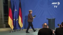 Merkel diz que perigo 'imediato' foi descartado