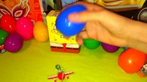 Spongebob Kinder Surprise Eggs,как Киндер Сюрприз по мультику Губка Боб Квадратные Штаны