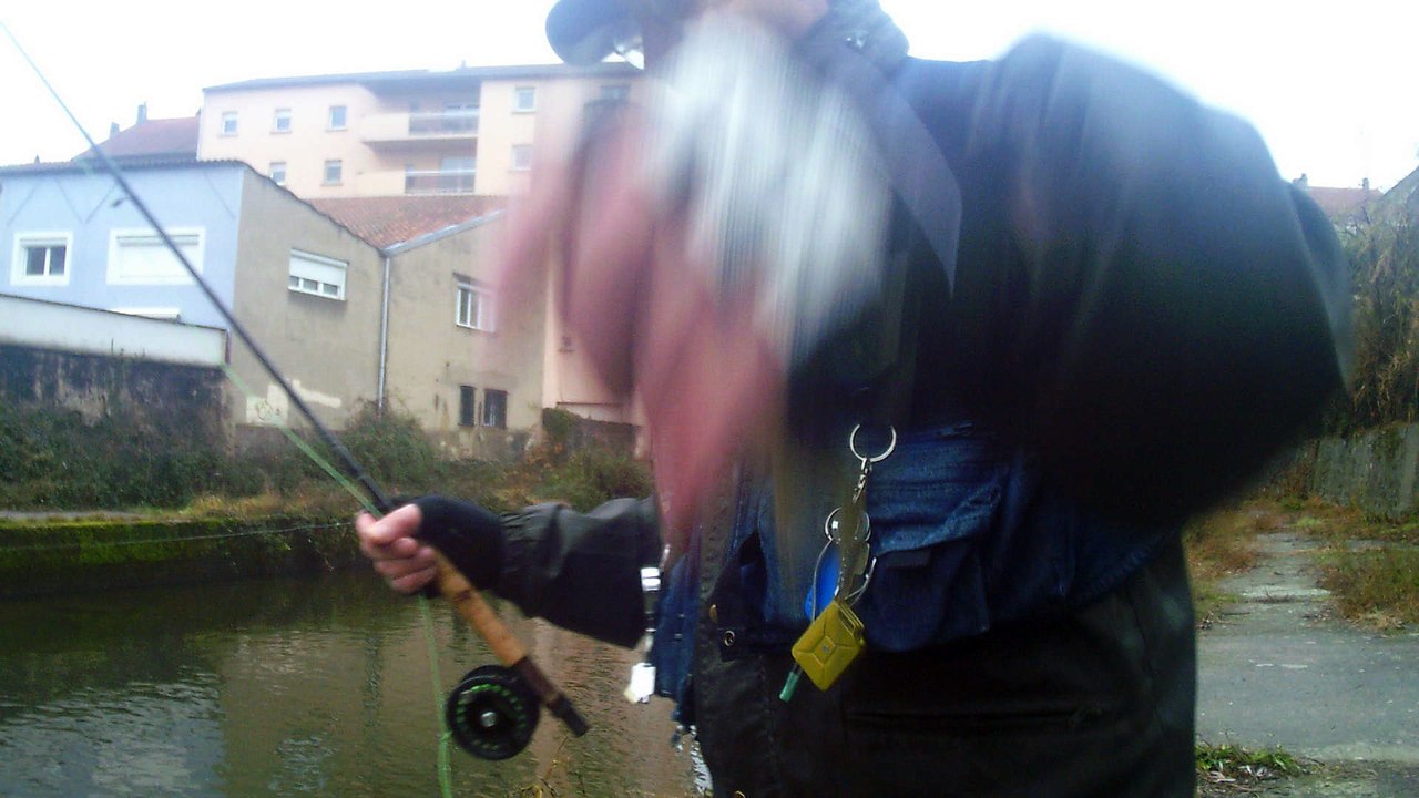 DSCF0003( pêche a la mouche dan le sichon 2em catégorie a vichy  le 23/12/2016