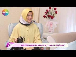 "Şarjlı süpürge" hediye ettiler!