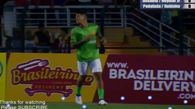 Gabriel Jesus Goal Neymar JR vs Robinho 0-1 (Ousadia x Pedalada) 2016