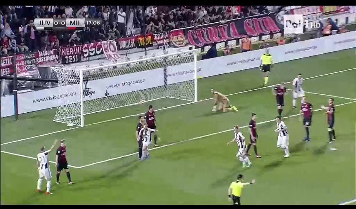 Giorgio Chiellini Goal HD - Juventus 1-0 AC Milan - 23.12.2016 Super Cup