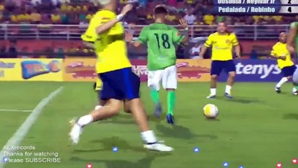 Goal Neymar JR vs Robinho 3-4 (Ousadia x Pedalada) 2016