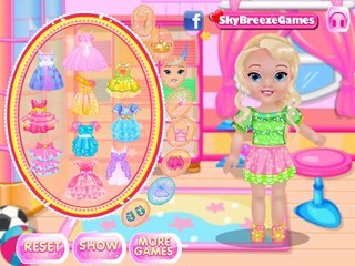 Baby Frozen Bathing: Disney princess Frozen - Game for Little Girls