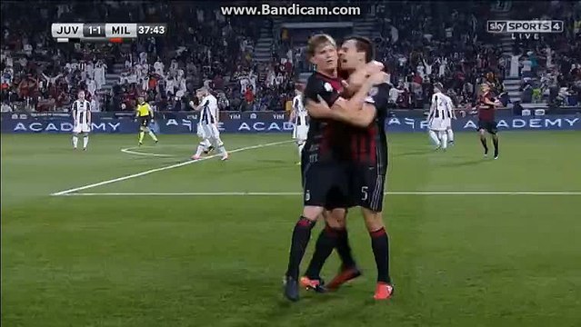 Bonaventura Goal HD Juventus 1-1 AC Milan 23.12.2016