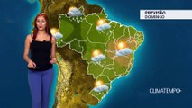 Previsão Brasil - Natal com calor e pancadas de chuva