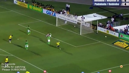 Goal Neymar JR vs Robinho 6-4 (Ousadia x Pedalada) 2016