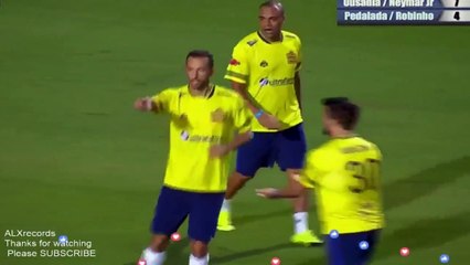 Goal Neymar vs Robinho 8-4 (Ousadia x Pedalada) 2016 HD