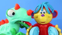 Play Doh Monkey and Dinosaur Play Dough Coco Nutty Monkey and Chomposaurus Toy Review