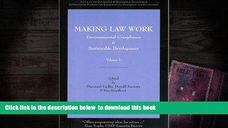 READ book  Making Law Work: Environmental Compliance and Sustainable Development 2 Vol. set  FREE
