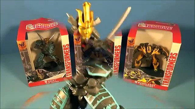 2014 TRANSFORMERS 4 DUNKIN DONUTS SET OF 3 MINI FIGURE CUP TOPPER S VIDEO REVIEW
