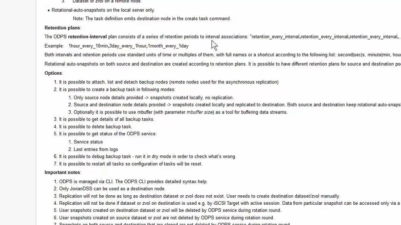 Auto Snapshots and Volume Clones with Open-E JovianDSS