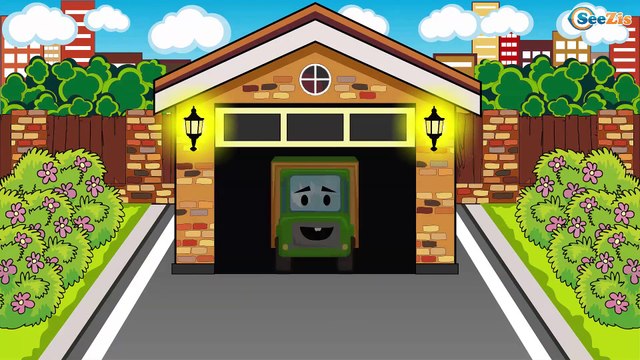 Eğitici çizgi film - Çekici Vinç ve Kamyon - İş makineleri - Akıllı Arabalar - Türkçe İzle