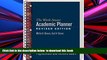 PDF [DOWNLOAD] The Work-Smart Academic Planner, Revised Edition: Write It Down, Get It Done FOR