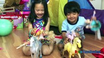 FROZEN ELSA Doll SURPRISE TOYS and Minions kids Video Ryan ToysReview
