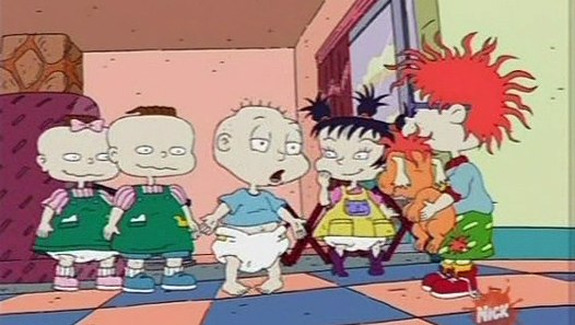 Rugrats 8x12 A Tale Of Two Puppies Okeydokey Jones And The Ring Of The ...