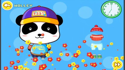 Kids Learn How to Tell Time with Baby Panda | Around The Clock Educational Game for Kids By Baby Bus