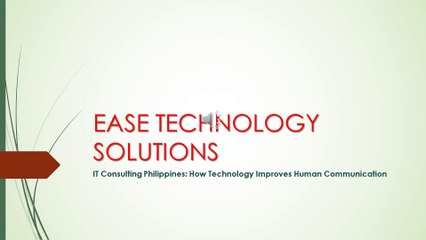 IT Consulting: How Technology Improves Human Communication
