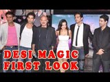 Ameesha Patel, Zayed Khan And Rakesh Roshan At 'Desi Magic' First Look Launch