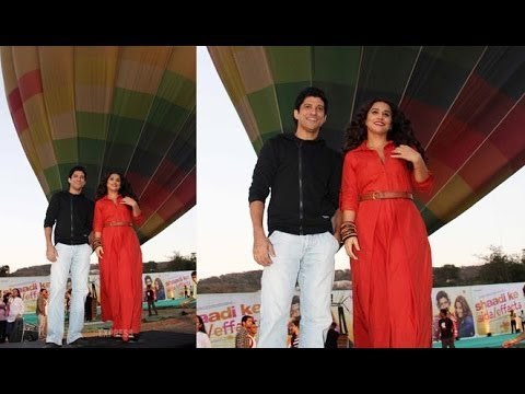 Vidya Balan And Farhan Akhtar Promote 'Shaadi Ke Side/Effects'