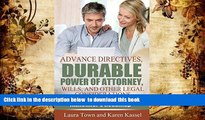 READ book  Advance Directives, Durable Power of Attorney, Wills, and Other Legal Considerations