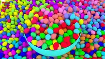 NEW Crazy Ball Pit Show 3D LEARNING COLORS with GIANT Bowl For KIDS PRESCHOOLERS KINDERGARTEN KIDS