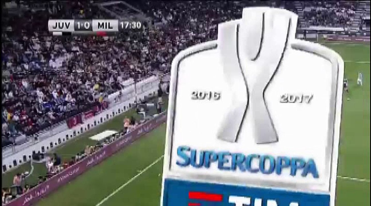 AC Milan - Juventus ALL GOALS 1:1 Supercoppa Italia