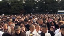 Japon : l'empereur Akihito fête ses 83 ans devant 33 000 citoyens