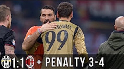 Juventus vs AC Milan 1-1 pen (3-4)- All Goals & Full highlights - 23.12.2016ᴴᴰ