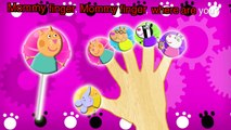 Peppa Pig Friends Lollipop Finger Family / Nursery Rhymes and More Lyrics