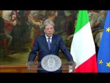 Roma - Dichiarazioni alla stampa del Presidente Gentiloni (23.12.16)