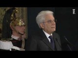 Roma - Auguri Alte Cariche al Capo dello Stato (21.12.16)