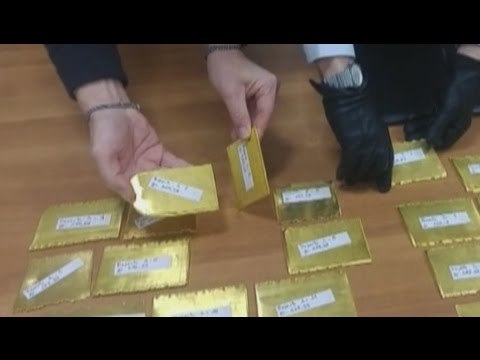 Arezzo - Frode fiscale in Spagna, sequestrati 27 chili d'oro puro (20.12.16)