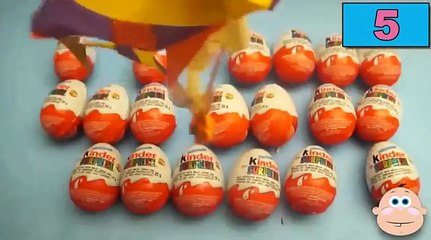 24 Kinder Surprise Eggs NEW Big Box of 2016 TOYS! Kinder Surprise Eggs Unboxing