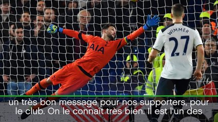 Tottenham - Pochettino : "La prolongation de Lloris ? On en est fiers"
