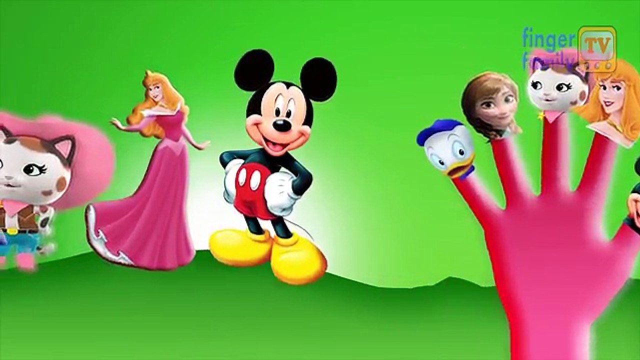 Combined Disney Finger Family Song