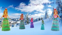 Frozen toys - Finger Family Animation Nursery Rhymes Elsa Anna - Frozen Doll