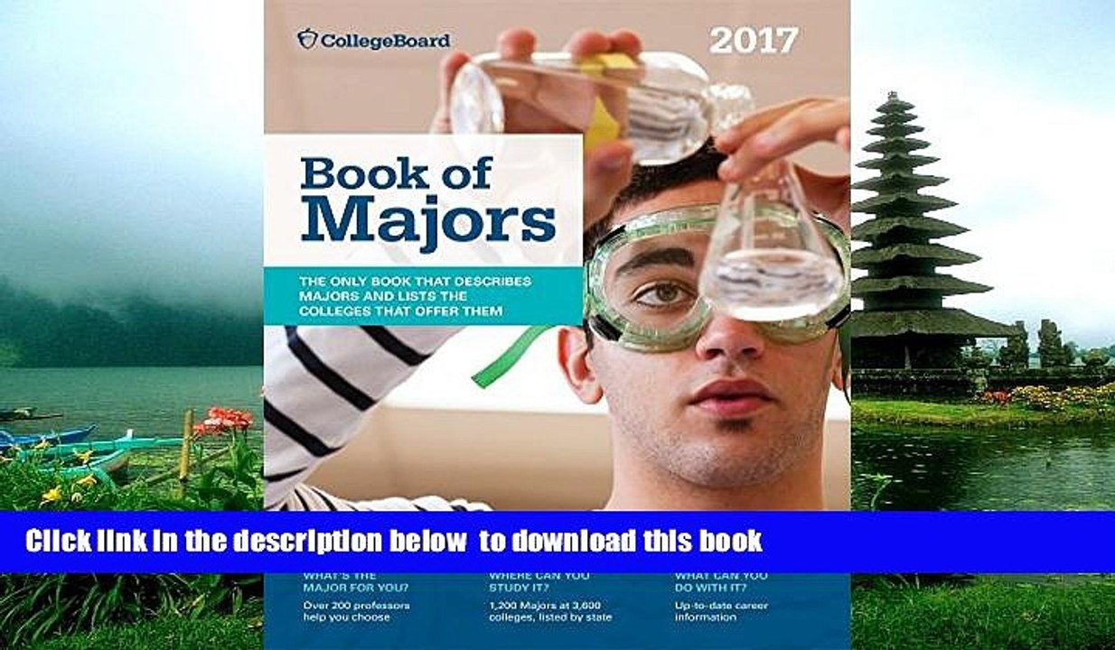 FREE [PDF]  Book of Majors 2017 (College Board Book of Majors)  BOOK ONLINE