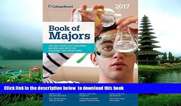 FREE [PDF] Book of Majors 2017 (College Board Book of Majors) BOOK ONLINE