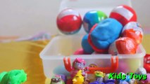 30  Play Doh Surprise Eggs Kinder Surprise Eggs Capsule Toy Surprises Play Dough Fun