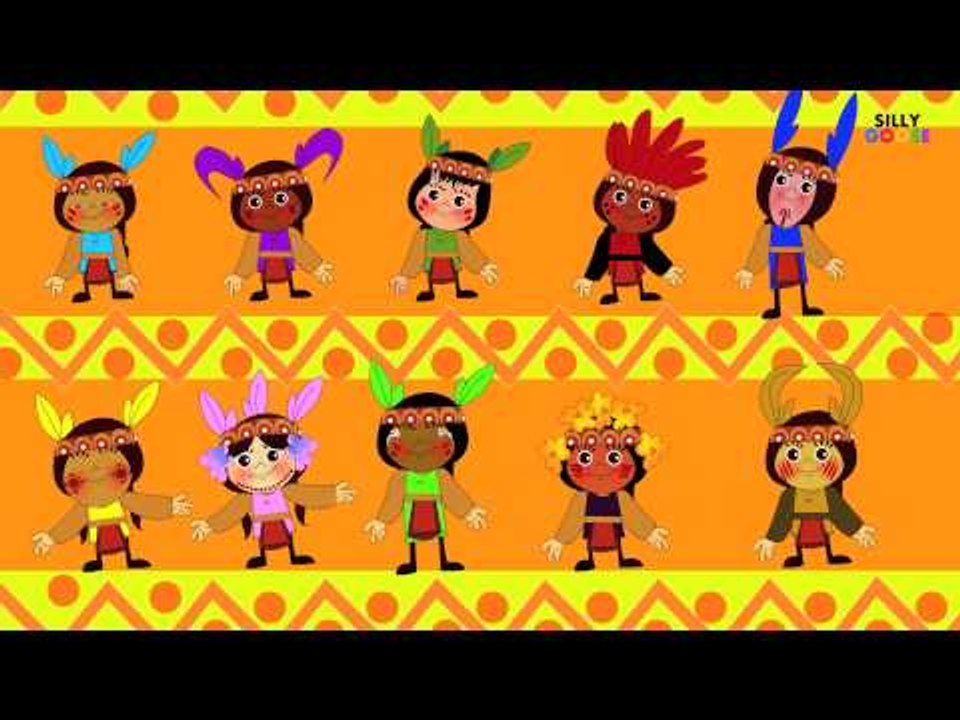Ten Little Indian Boys | Nursery Rhyme With Lyrics - video Dailymotion