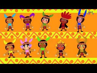 Ten Little Indian Boys | Nursery Rhyme With Lyrics