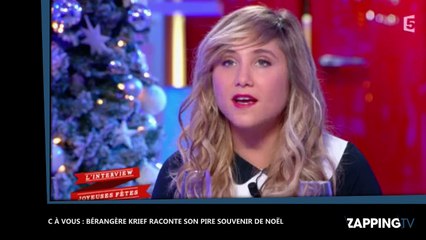 C à vous : Bérangère Krief raconte son pire souvenir de Noël