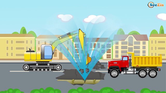 Tracteur pour enfants | Dessins animés pour bébés | Voiture Dessin Animé Français