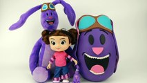 Mimiloo Friends! KATE and MIM MIM!! Play-Doh Surprise Egg!! Huge Mim Mim CUTE!! TOYS, DISNEY JUNIOR!