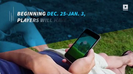 Pokémon Go to give players Christmas Day goodies
