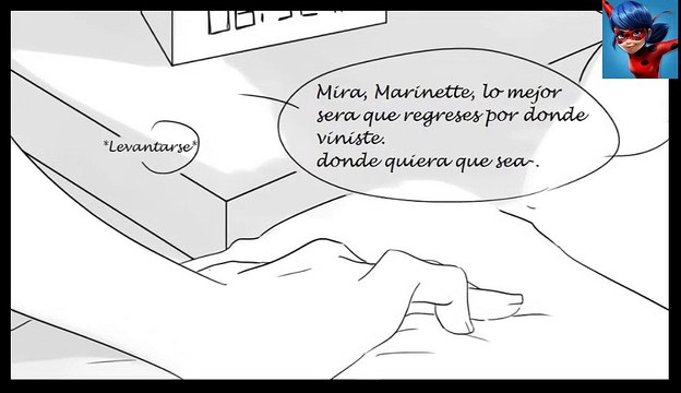 Miraculous LadyBug/ Comic Huesos de papel y piel de porcelana - Parte 5