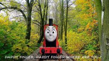The Finger Family Song Nursery Rhyme #3 Thomas Tank Engine Friends Ryan Rosie accidents can happen