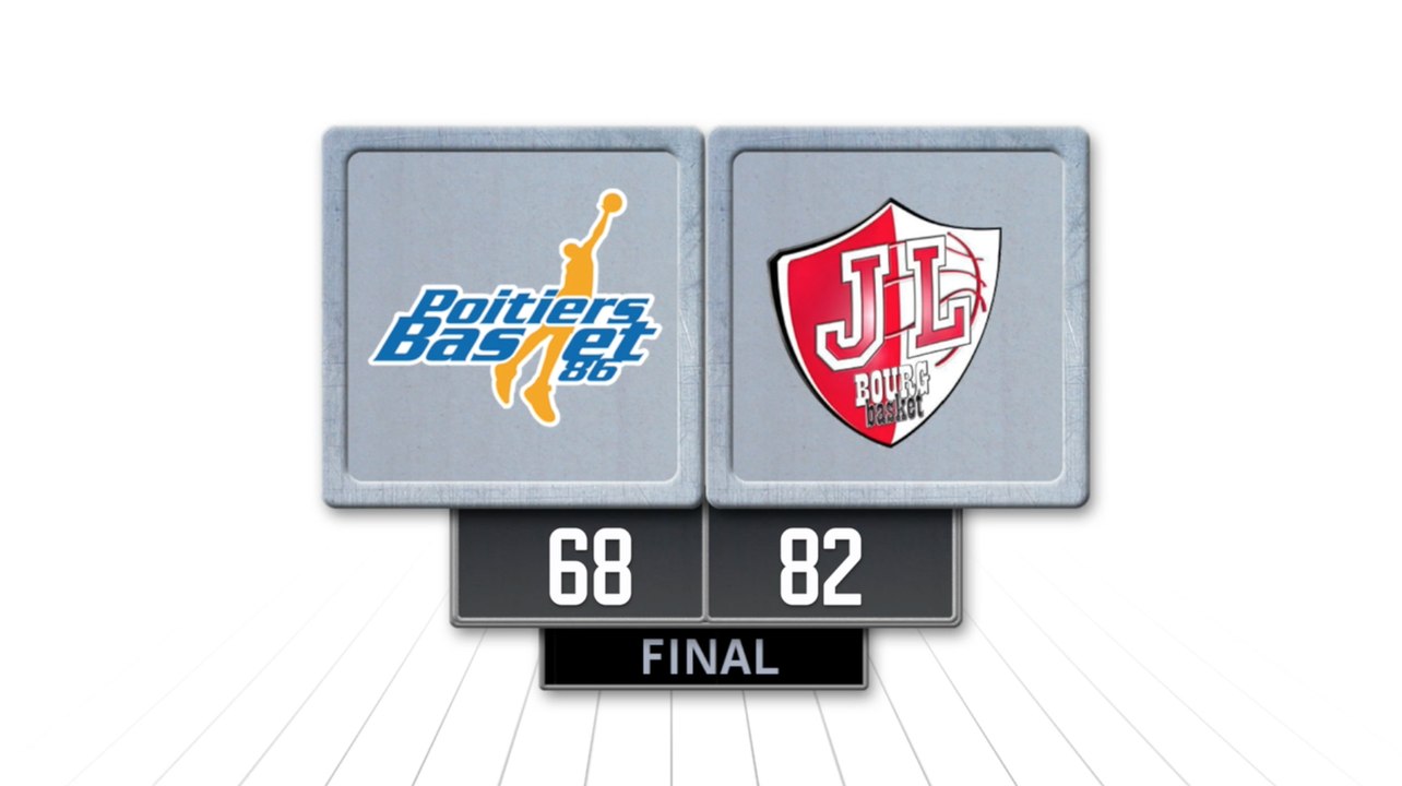Basket, Pro B, J12 : Poitiers - Bourg en Bresse (2016-2017)
